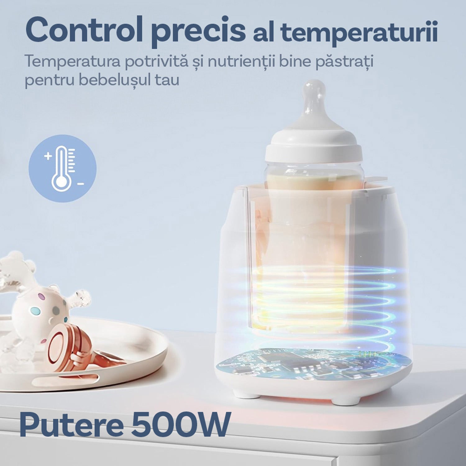 Incalzitor Biberoane si Mancare Multifunctional KidProtect SnuggleHeat