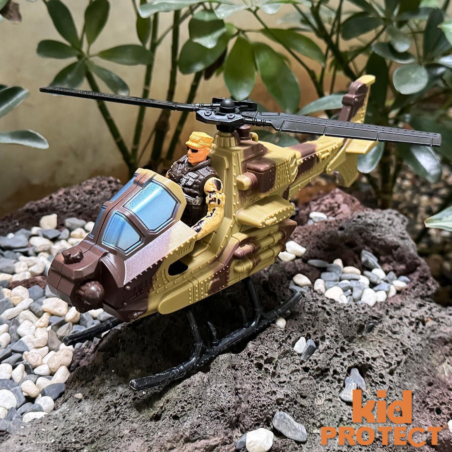 Set Militar de Jucarie Pentru Copii KidProtect Battle Fortress Command