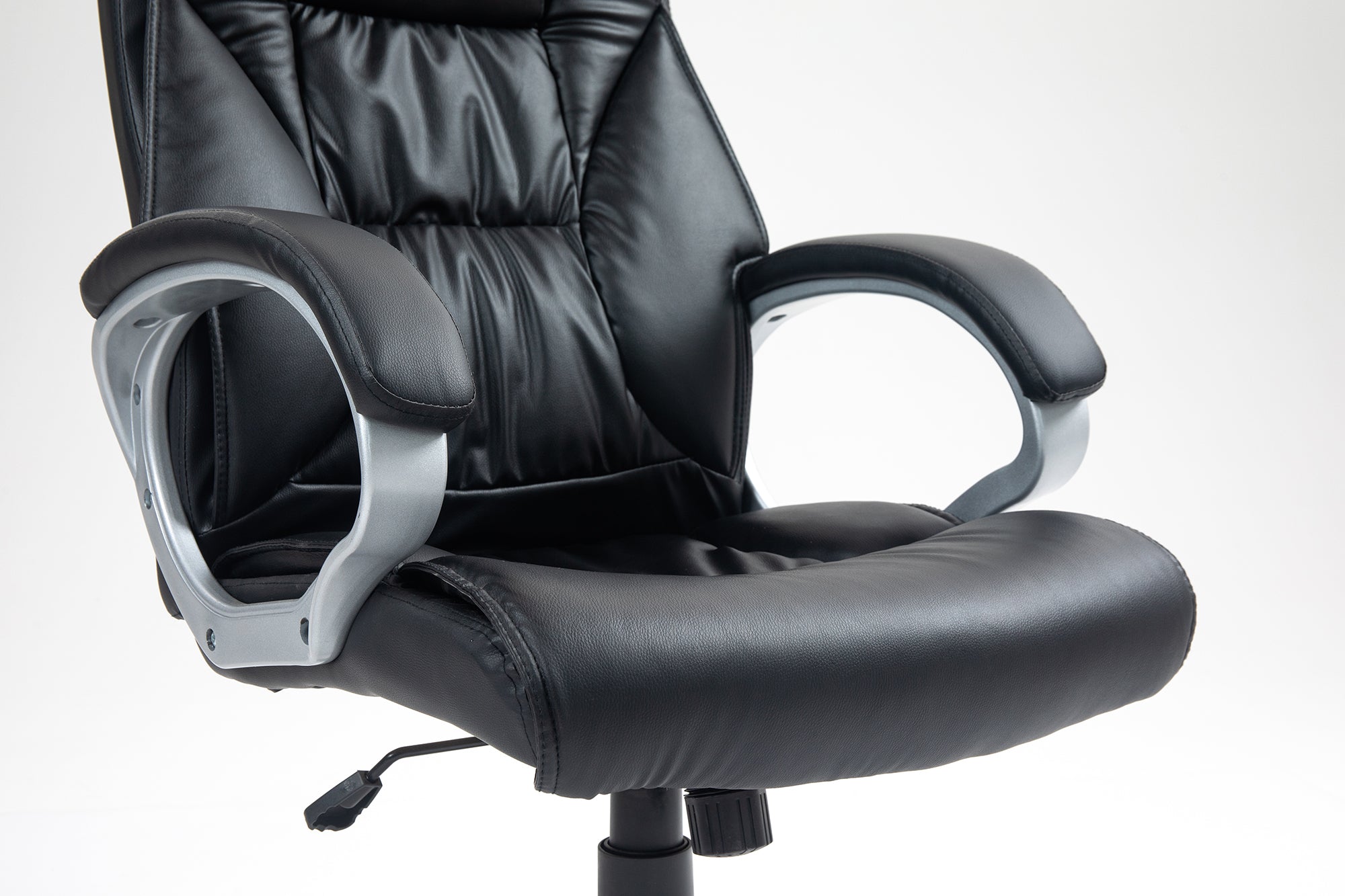 Scaun De Birou Directorial Ergonomic KD Home® Prestige Comfort A59, Negru
