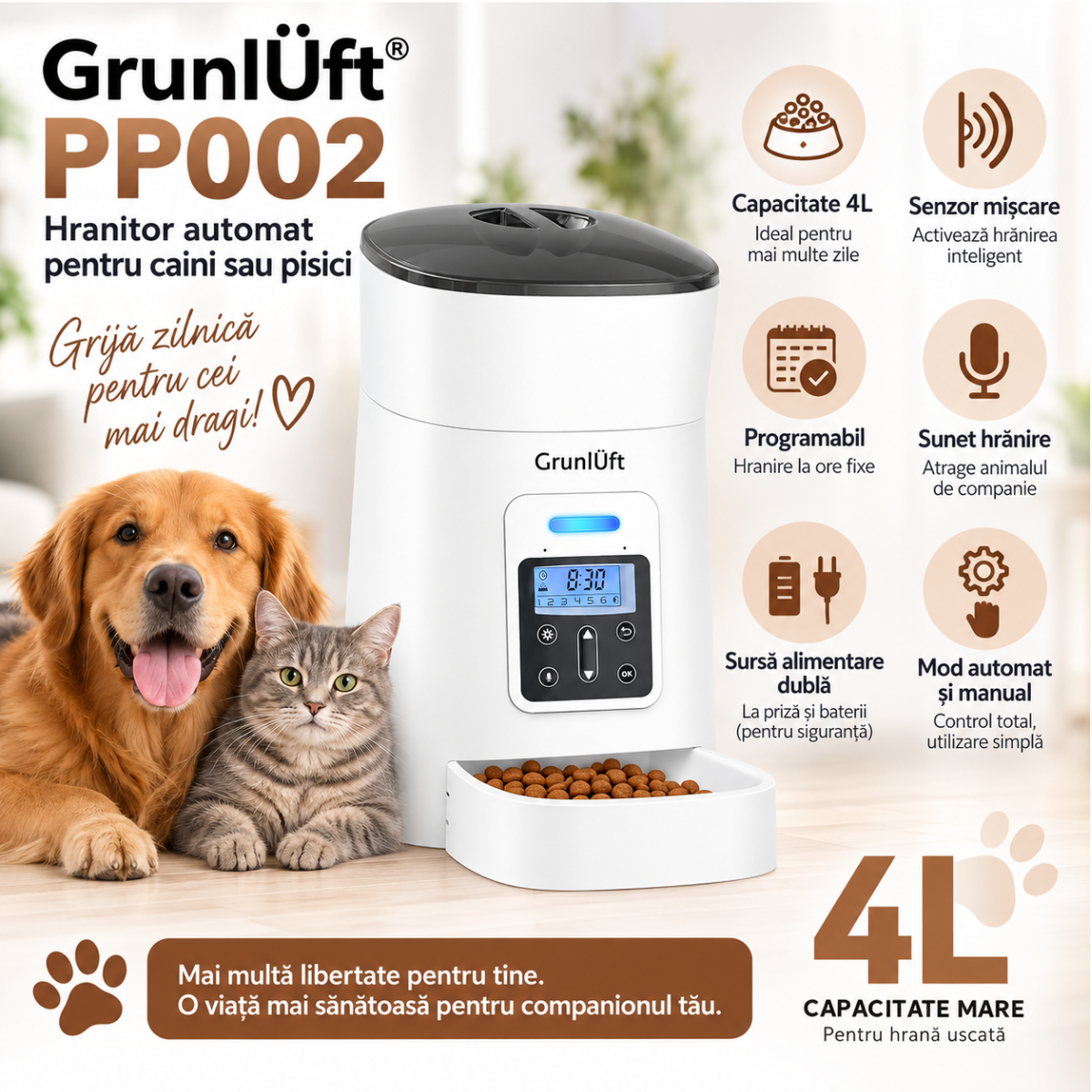 Hranitor automat Grunluft PP002