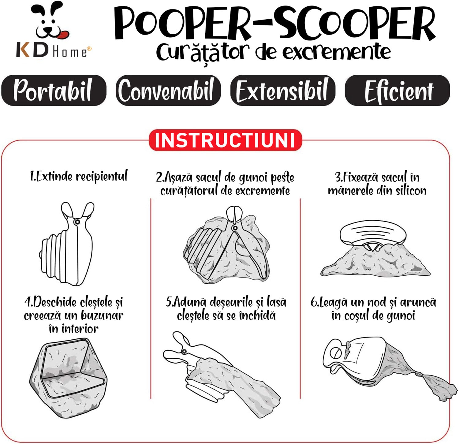 Recipient Tip Lopetica KD Home Poop Scoop