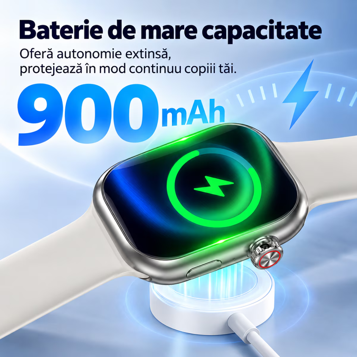 Ceas Smartwatch Copii Cu Localizare GPS Si Telefon Techone T72 Pro Teen Guard, Negru