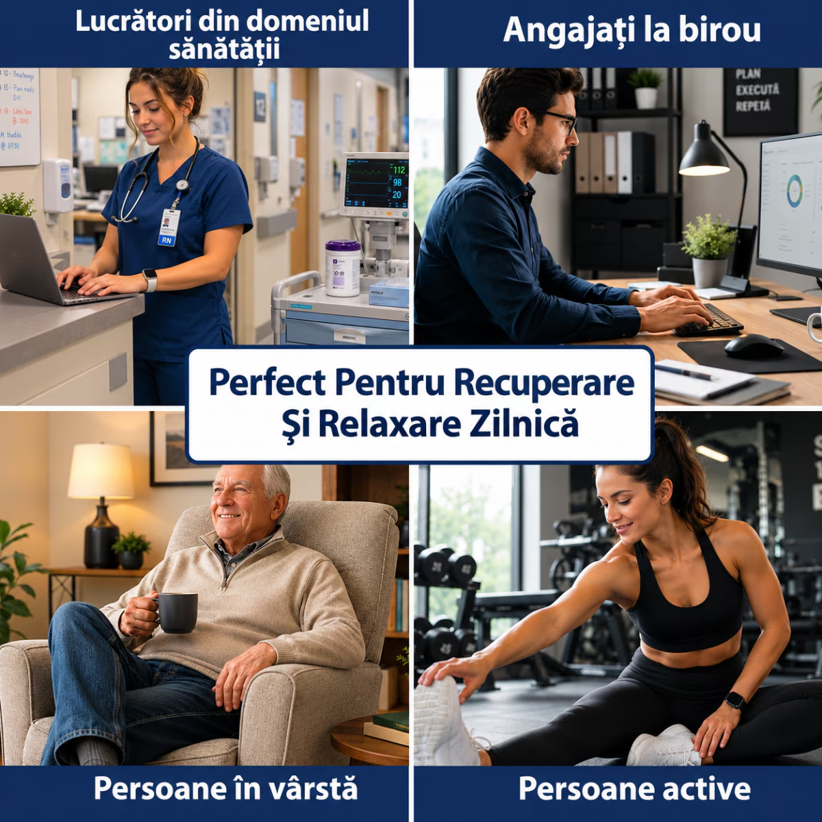 Aparat de Masaj Picioare si Pulpe 2 in 1 Horigen VitaLFeet