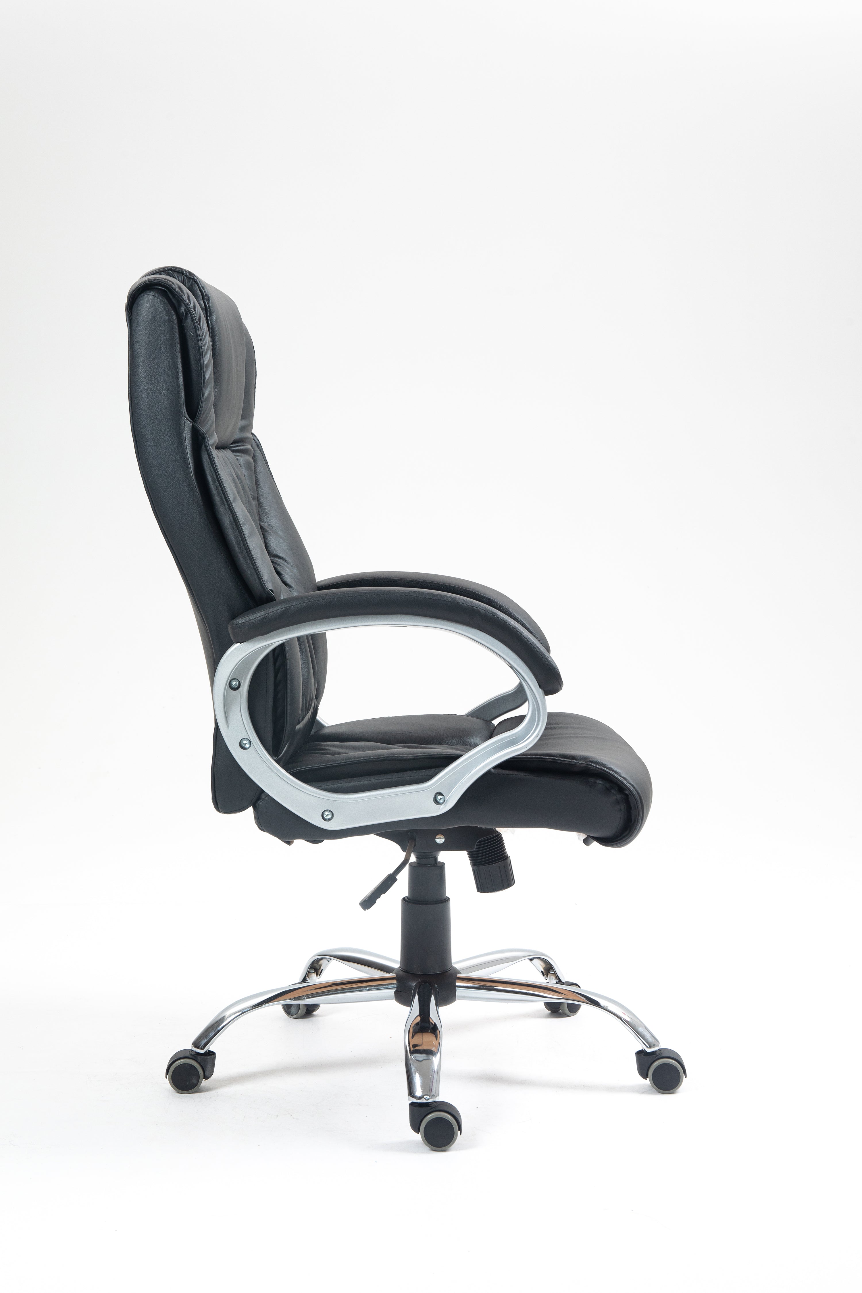 Scaun De Birou Directorial Ergonomic KD Home® Prestige Comfort A59, Negru