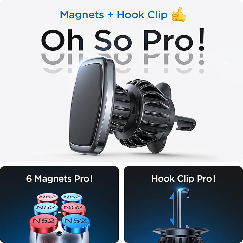 Suport telefon auto magnetic Loowoko® Fix IT