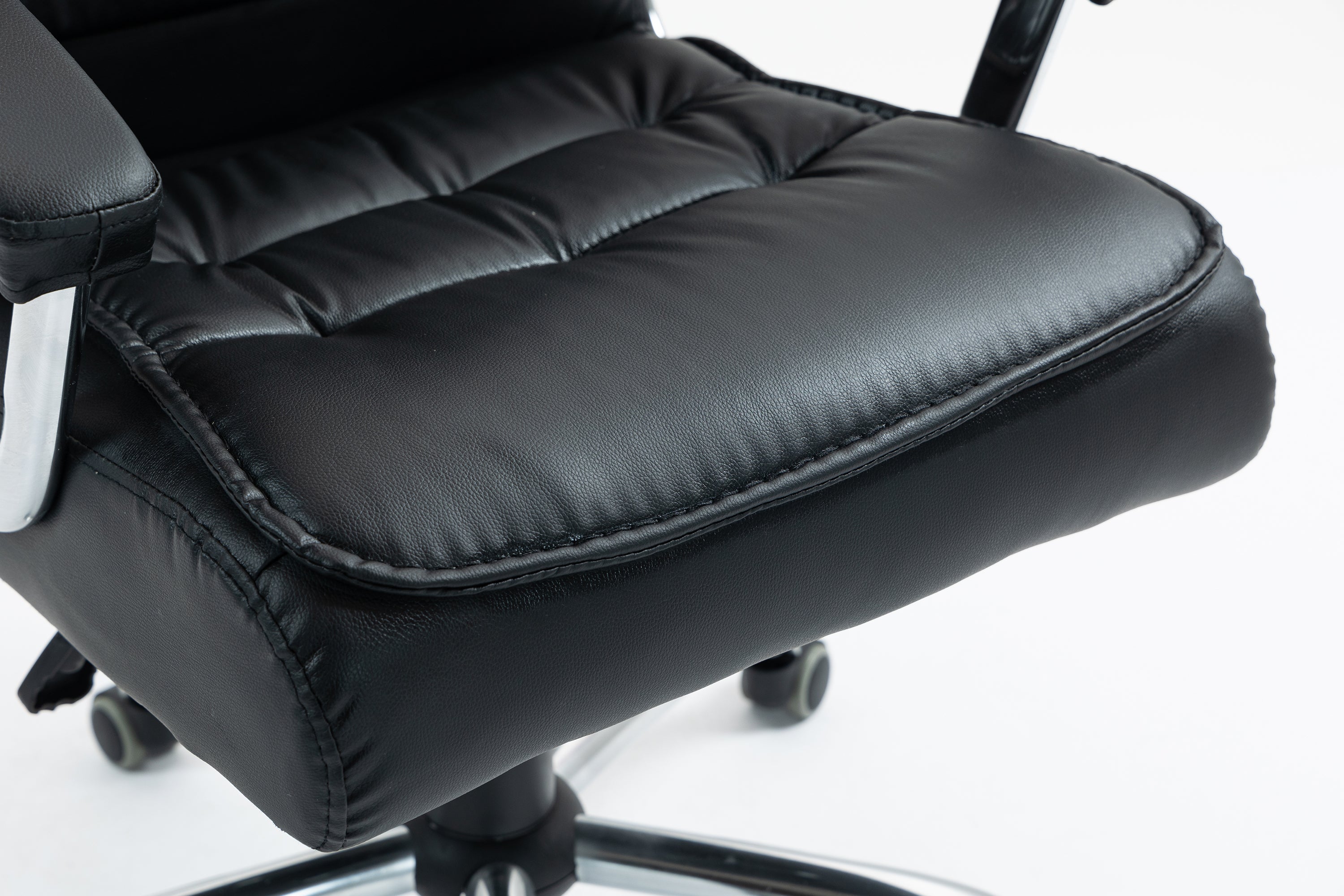 Scaun De Birou Directorial Ergonomic KD Home® Director's Choice 2023A, Negru