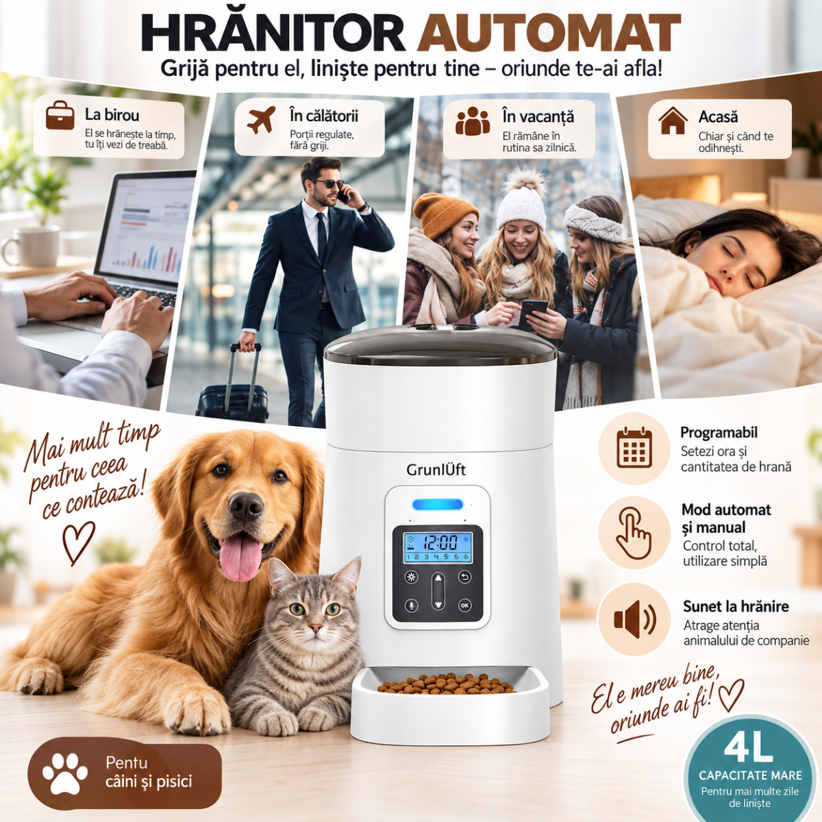 Hranitor automat Grunluft PP002
