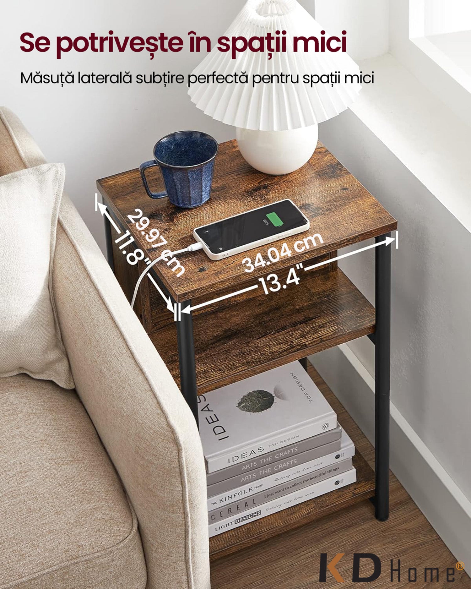 Noptiera cu Priza KD Home NeoDock