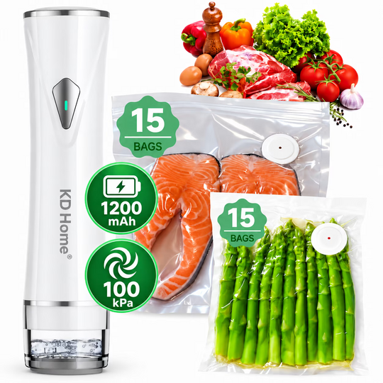 Aparat de Vidat si Sigilat Alimente Portabil KD Home VacuumGoPro
