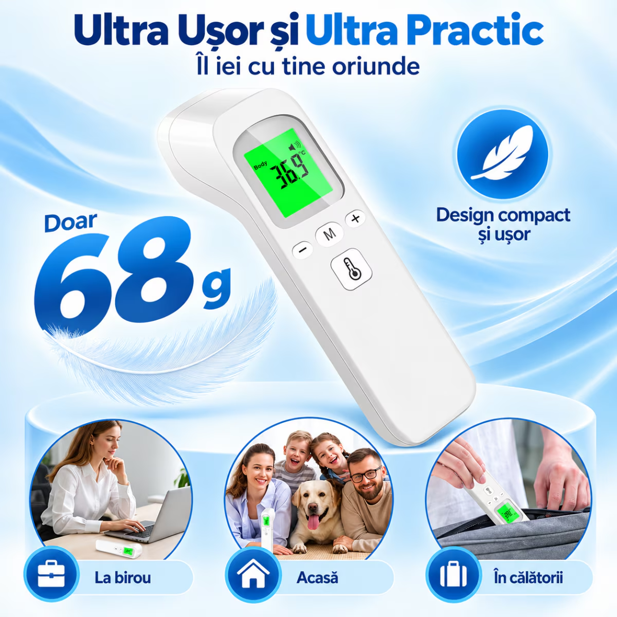 Termometru Digital cu Infrarosu Techone ThermoCheck