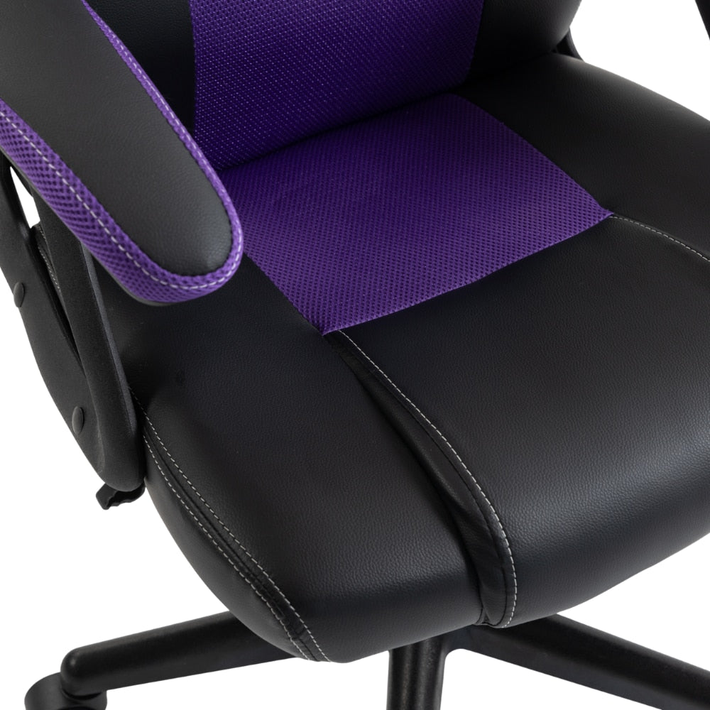 Scaun de Birou si Gaming Pentru Copii KD Home Prime Starter, Negru/Mov