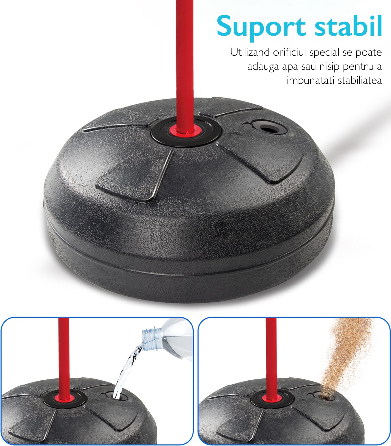Set Cos De Baschet Copii Cu Picior KidProtect