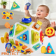 Jucarie Interactiva Bebelusi Montessori KidProtect TinyGenius Cube