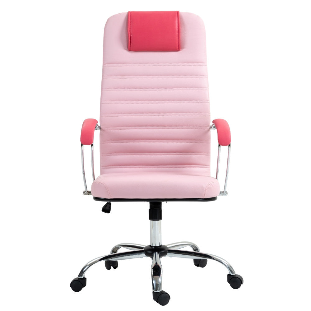 Scaun De Birou Directorial Ergonomic KD Home Falcon Desk, Roz – KidGPS ...