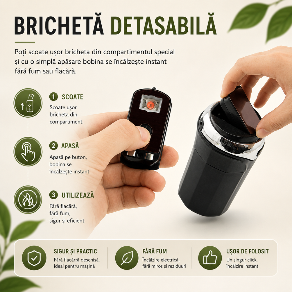 Scrumiera auto Techone Fresh Scent