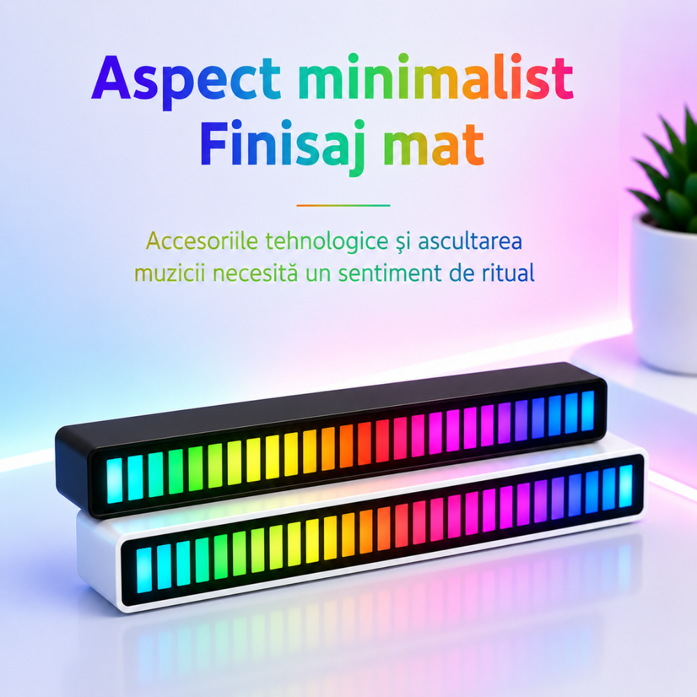 Set 2 Bare Luminoase Led RGB KD Home Lumia