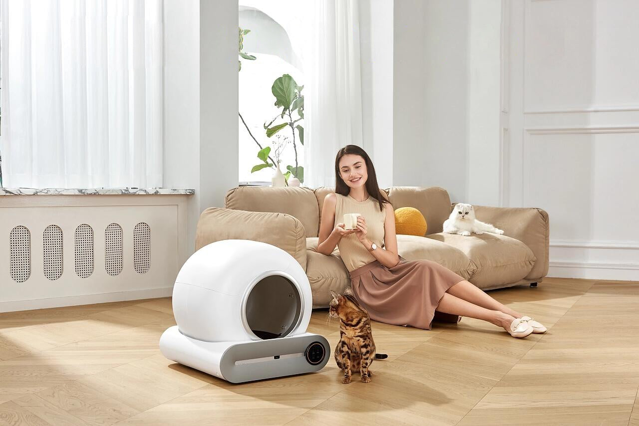 Litiera Automata Smart Pisici Grunluft PurrfectLitter