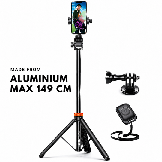 Trepied foto telescopic premium profesional Techone Photo Buddy AKJ-01
