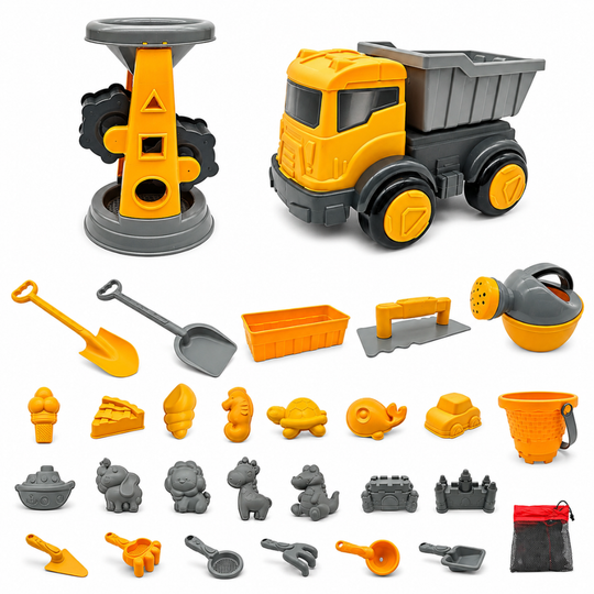 Set Jucarii de Plaja si Nisip KidProtect DuneBuilders
