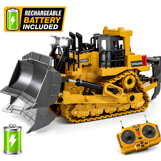Buldozer Cu Telecomanda Pentru Copii KidProtect GruntDozer Pro