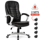 Scaun De Birou Directorial Ergonomic KD Home Vantage Prime Negru