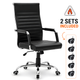 Scaun De Birou Directorial Ergonomic KD Home Syncro, Negru