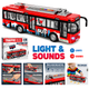 Autobuz de Calatori De Jucarie Pentru Copii, KidProtect City Joy Bus