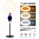 Lampa Circulara Ring Light Profesionala Techone Live Pro