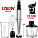 Set Mixer Vertical tip Blender 5 in 1 KD Home Immersion Blend