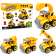 Masinuta Demontabila Pentru Copii 4 in 1, KidProtect Construction Team Builder