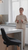 Scaun de Bar Inalt Premium KD Home BarLuxe Nova, Negru