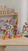 Set Constructie Magnetic Copii KidProtect Mag Hero 102 buc