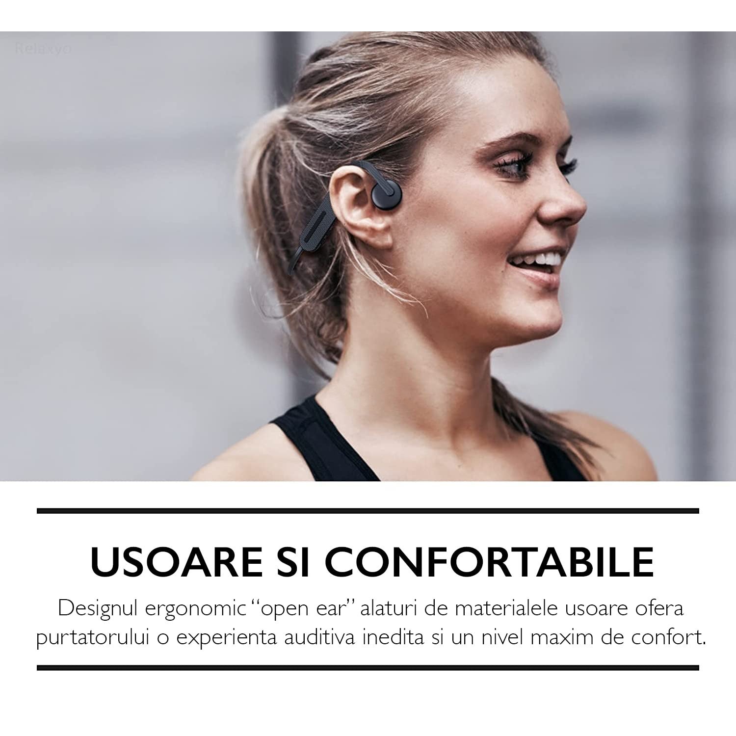 Casti Wireless Bone Conduction Runmus® Pro Runner