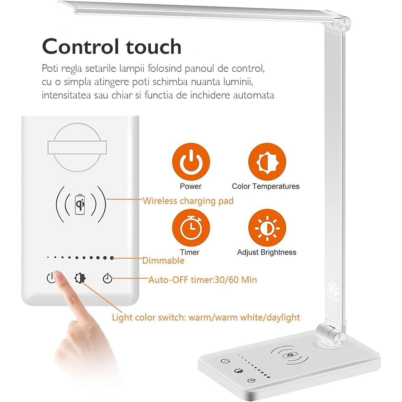 Lampa De Birou LED Huerler® Noby