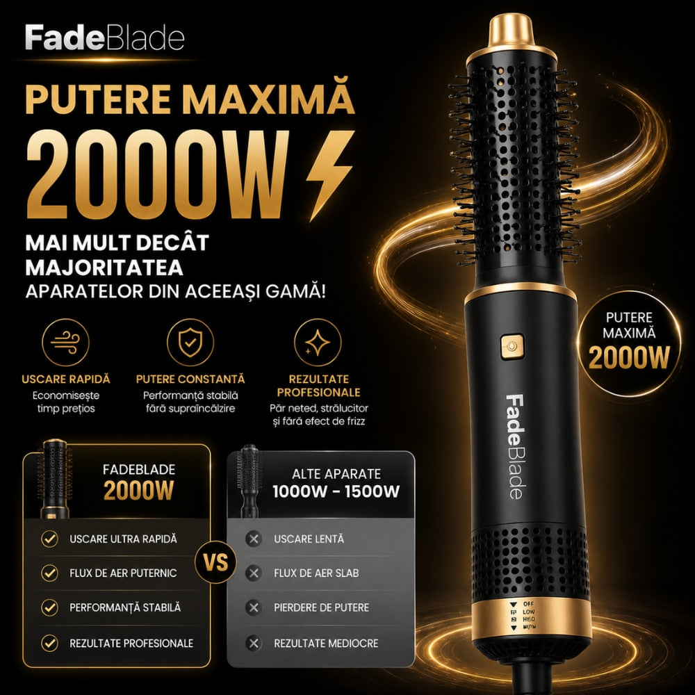 Uscator de Par 5 in 1 Multifunctional FadeBlade StyleFusion