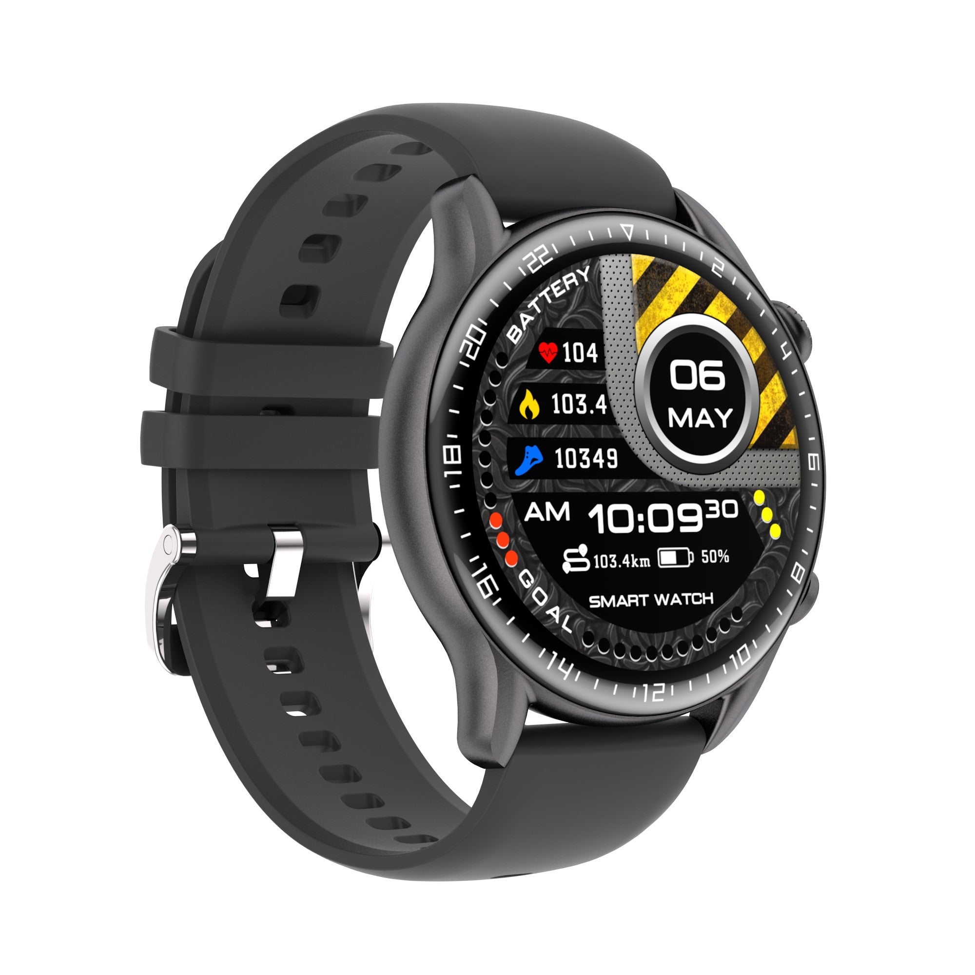 Ceas Smartwatch Barbati Wonlex® DW13 Starlight, Negru