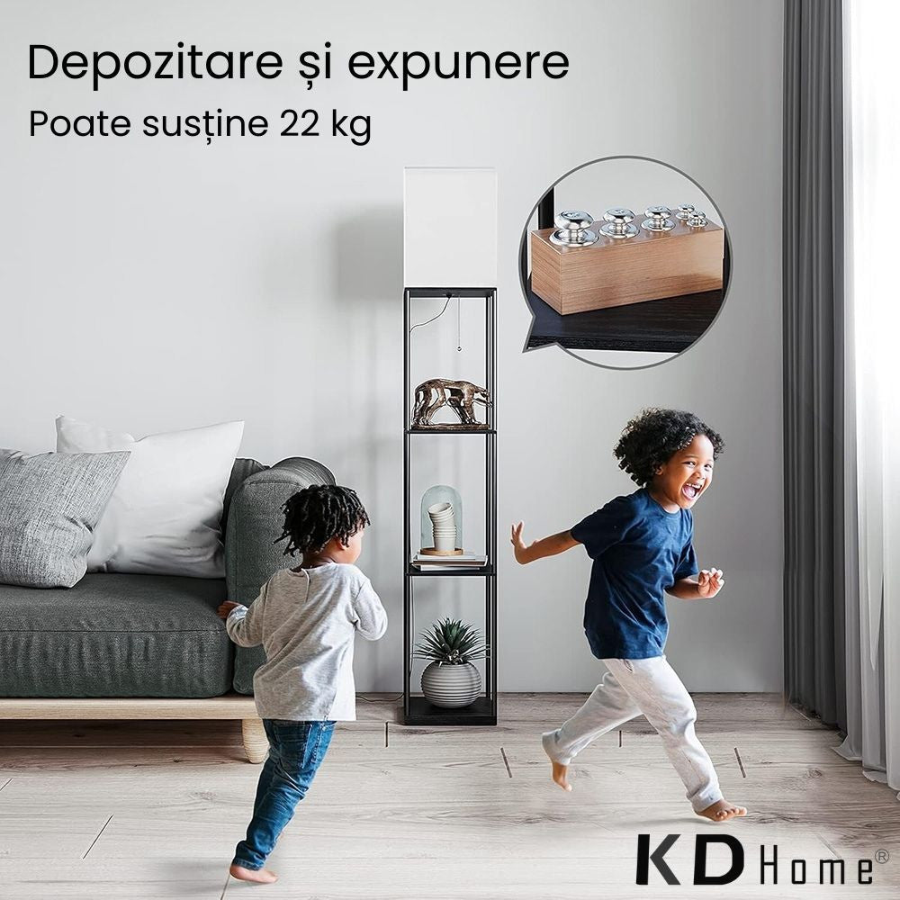Lampadar Dreptunghiular KD Home LumiEdge