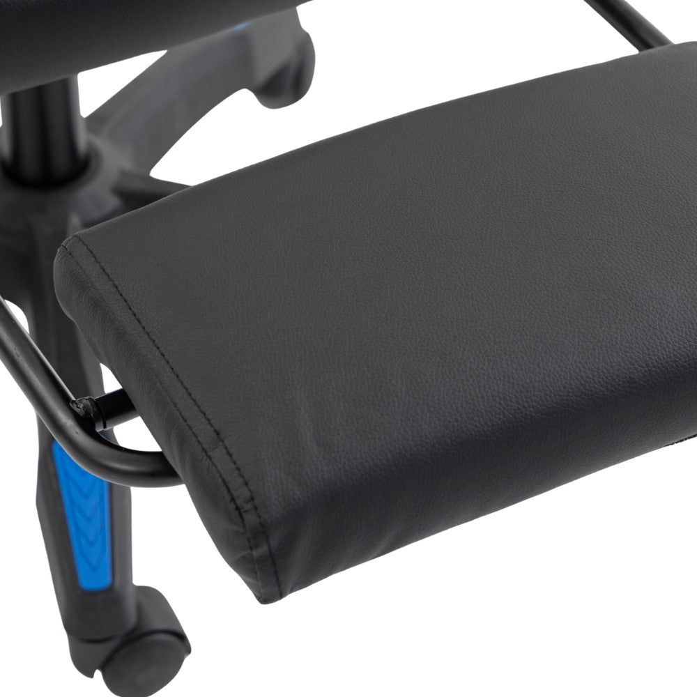 Scaun Gaming Ergonomic KD Home ShadowStrike X3, Albastru