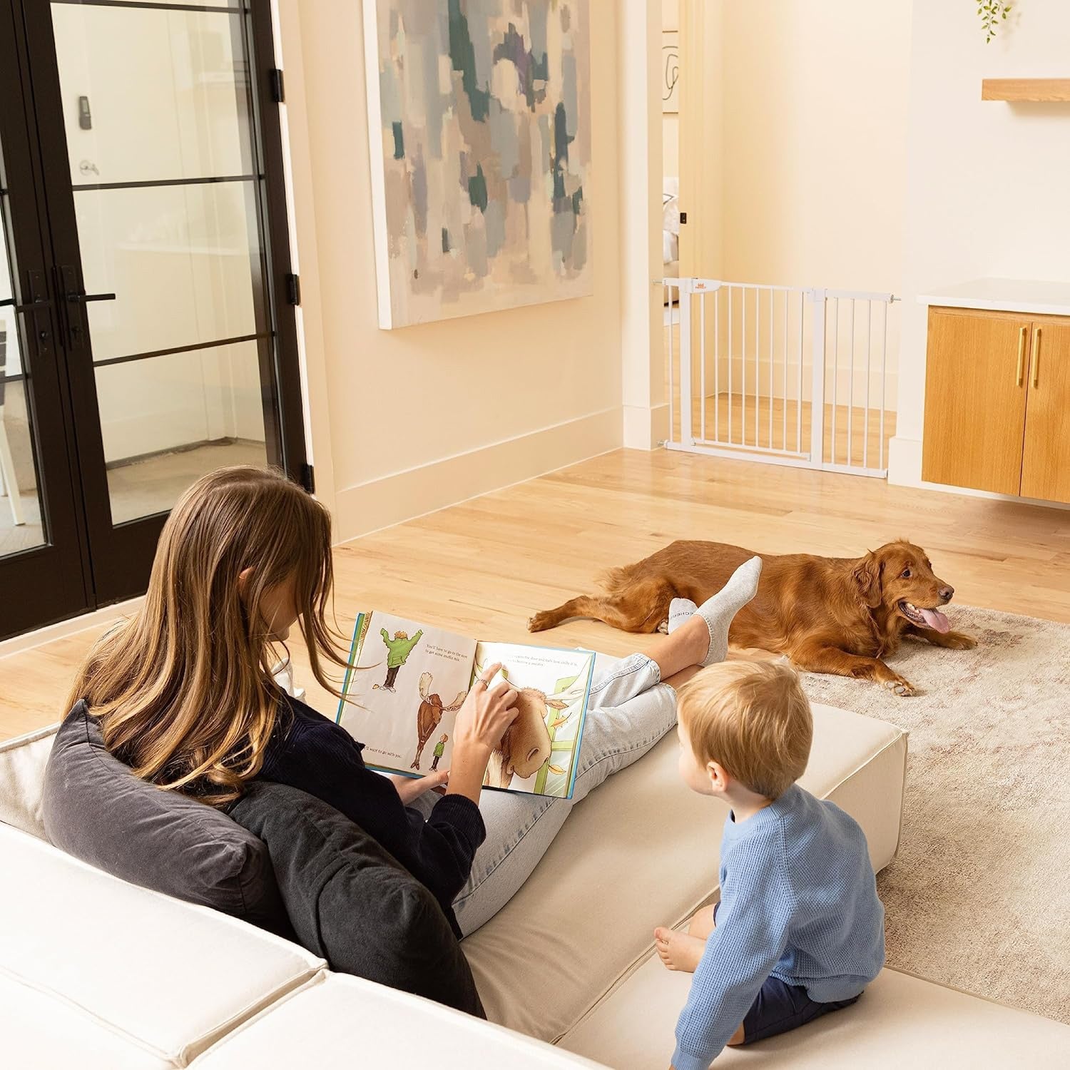 Poarta de Siguranta Copii KidProtect® Baby Guard V1, 76-81 cm