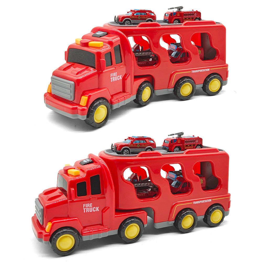 Set Masinute Pentru Copii, KidProtect Fire Elite Truck