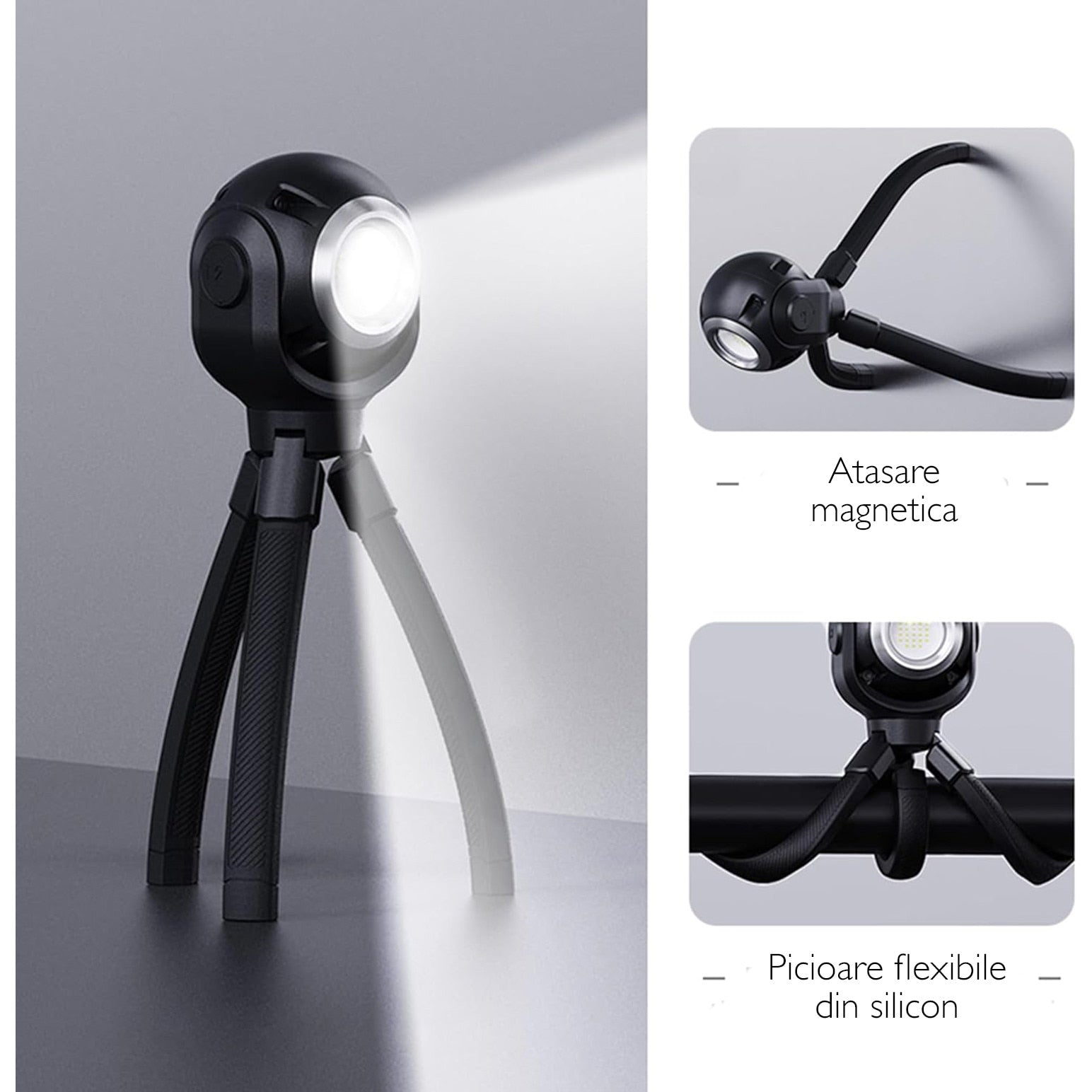 Lanterna multifunctionala LED Techone® Octopus
