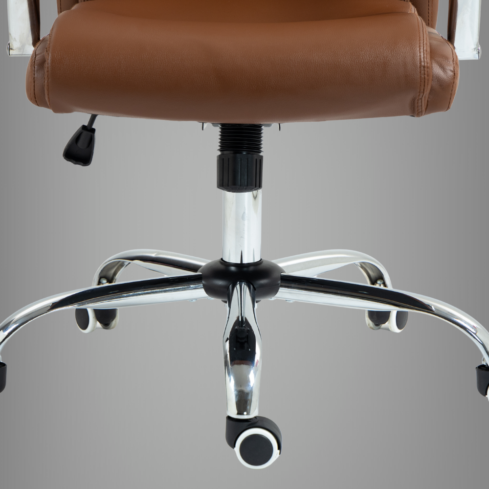 Scaun De Birou Directorial Ergonomic KD Home Noble Seat, Maro