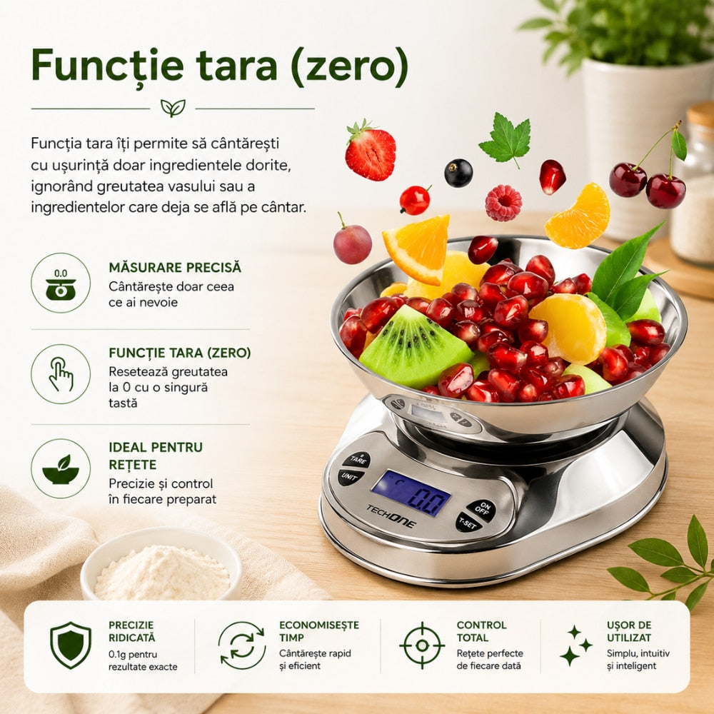 Cantar De Bucatarie Profesional Techone Kitchen Master