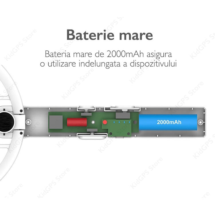 Paleta electrica anti tantari si insecte 2 in 1 Grunluft®, Galben