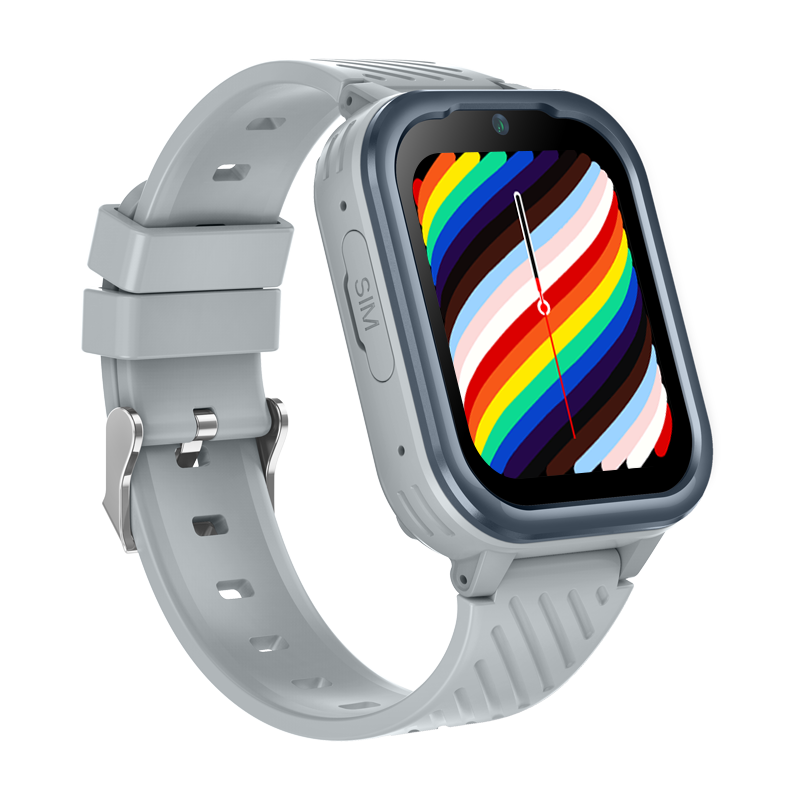 Ceas Smartwatch GPS Copii cu Localizare si Telefon Techone® FG60 Pro+, Argintiu