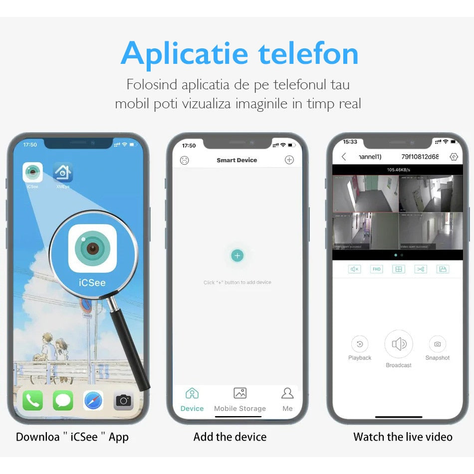 Camera de Supraveghere Dubla Wireless CCTV Loosafe® 80MX
