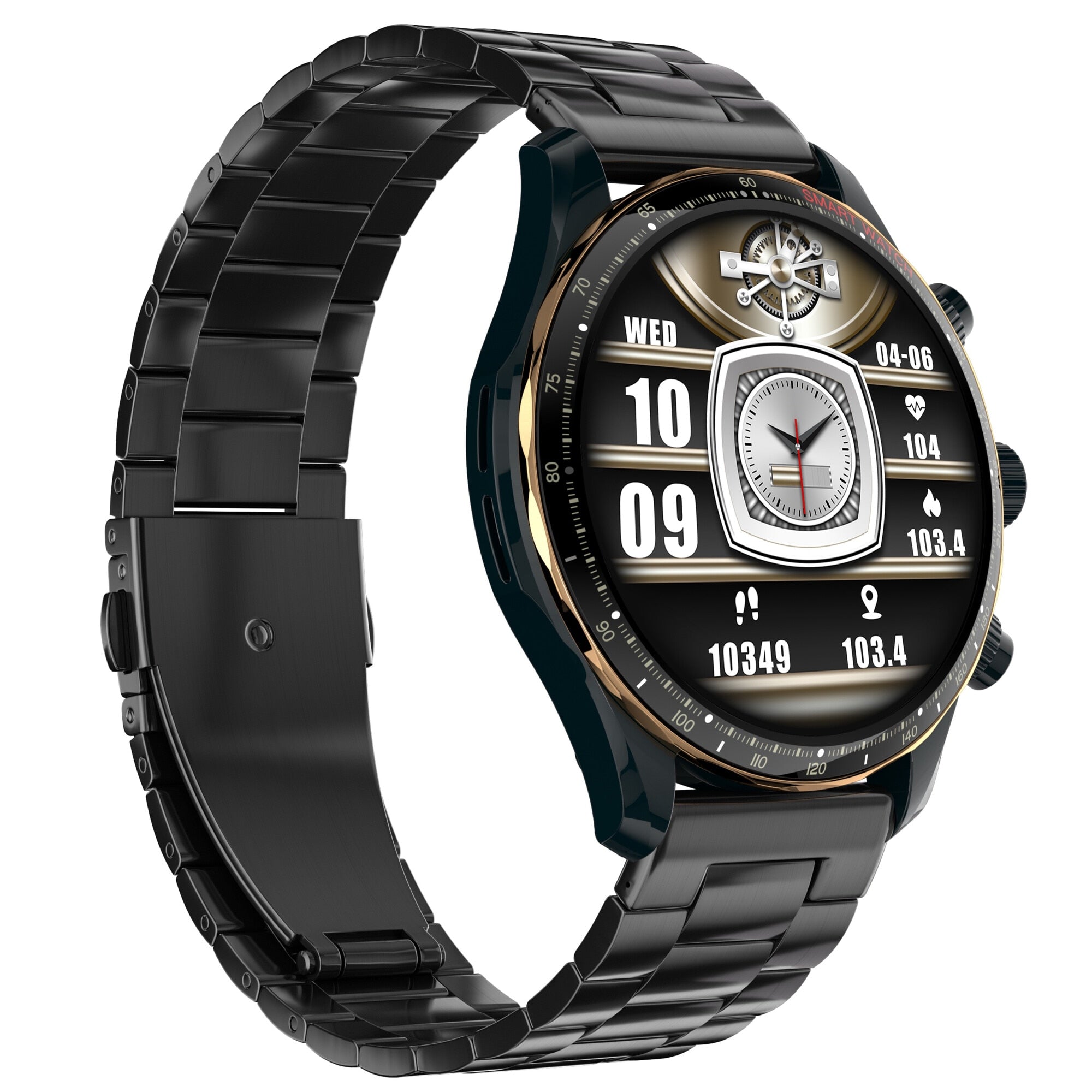 Ceas Smartwatch Barbati TechONE® Y99 Star Pro Plus, Negru