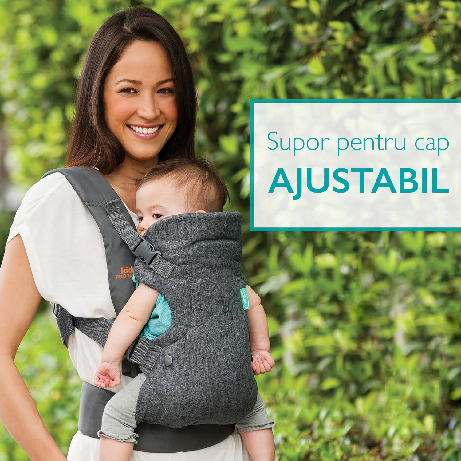 Marsupiu Ergonomic Bebelusi 4 in 1 KidProtect® Premium Bliss