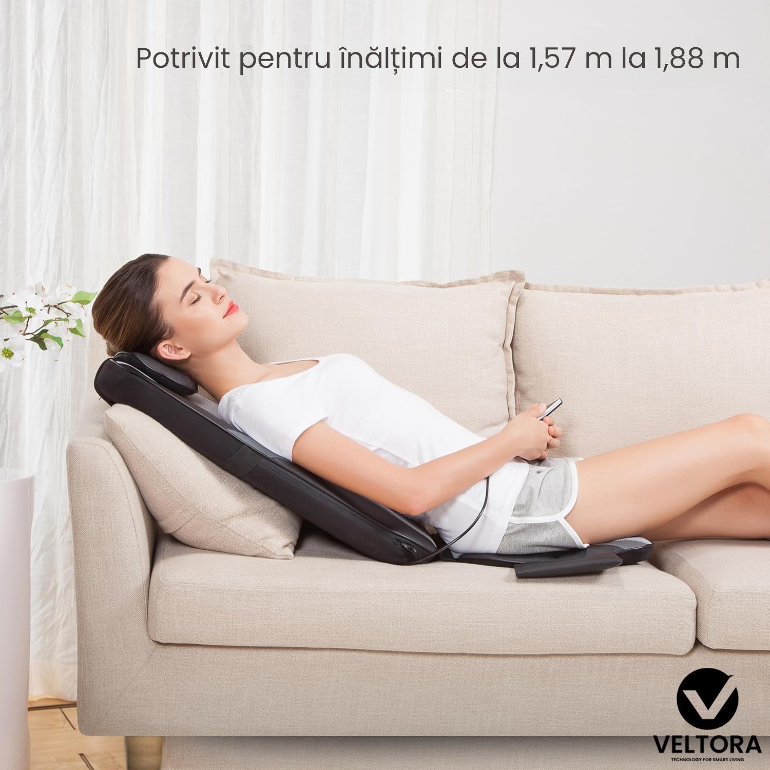 Aparat Profesional Tip Husa Scaun pentru Masaj Veltora RelaxiCover