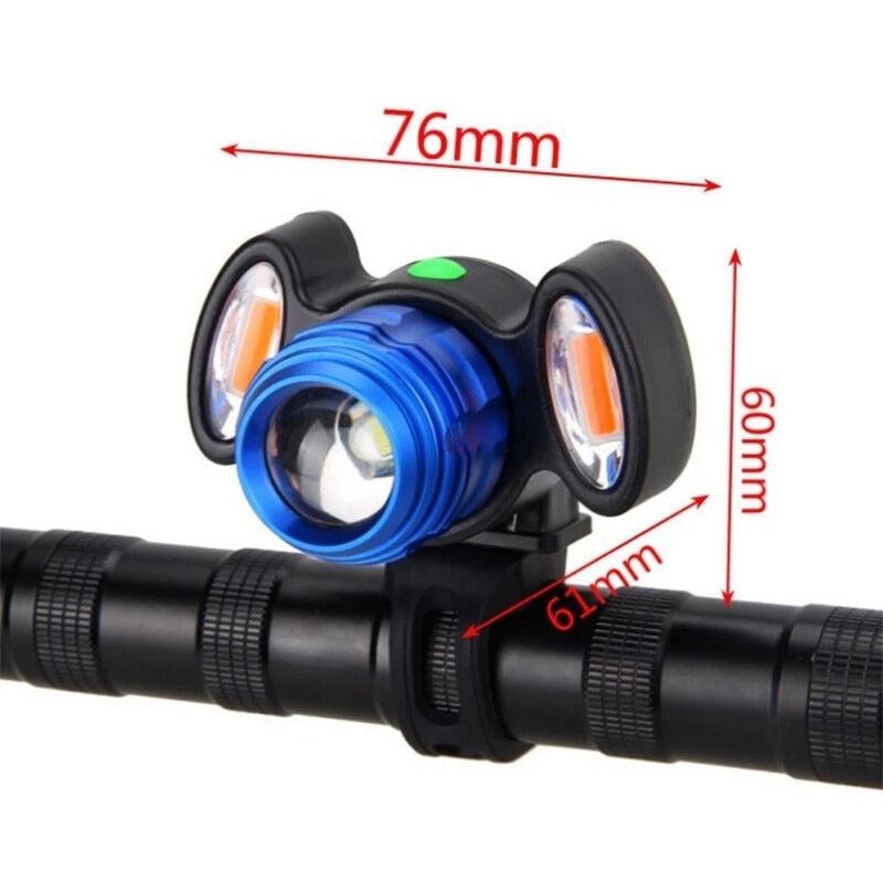 Far bicicleta cu suport telefon Huerler® RL03 Pro